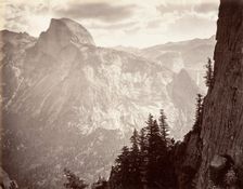 South Dome, 6,000 feet, ca. 1872, printed ca. 1876. Creator: Attributed to Carleton E. Watkins