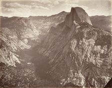 South Dome, 6,000 feet, ca. 1872, printed ca. 1876. Creator: Attributed to Carleton E. Watkins