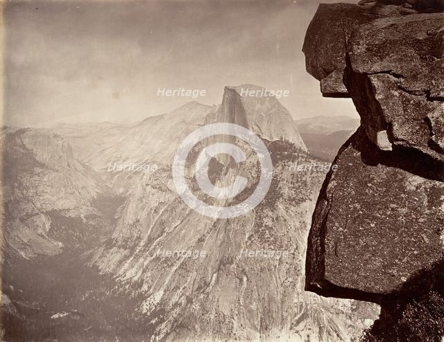 South Dome, Yosemite, ca. 1872, printed ca. 1876. Creator: Attributed to Carleton E. Watkins.