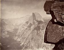 South Dome, Yosemite, ca. 1872, printed ca. 1876. Creator: Attributed to Carleton E. Watkins
