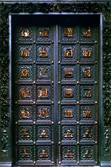 South Door of the Baptistry of San Giovanni, 1336. Artist: Andrea Pisano