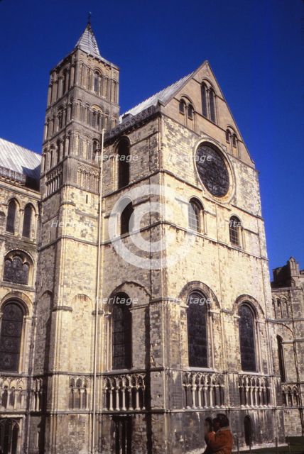South-East Transept, Canterbury Cathedral, 20th century. Artist: CM Dixon.