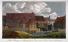 South-east view of John Bunyan's meeting house, Southwark, London, c1810. Artist: Anon