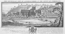 South East View of Lanercost Priory in the County of Cumberland 1739. Artists: Samuel Buck, Nathaniel Buck