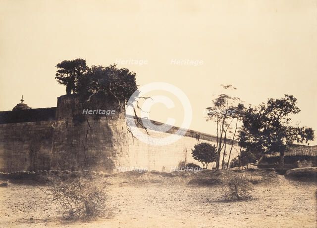 South East Angle of the Tirambur Pagoda, January-February 1858. Creator: Captain Linnaeus Tripe.