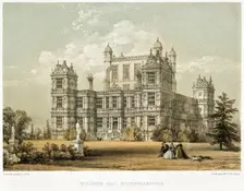 South-east aspect of Wollaton Hall, Nottingham, Nottinghamshire, c1858. Creator: Day & Son