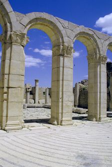 South-east Baths, Maktar, Tunisia