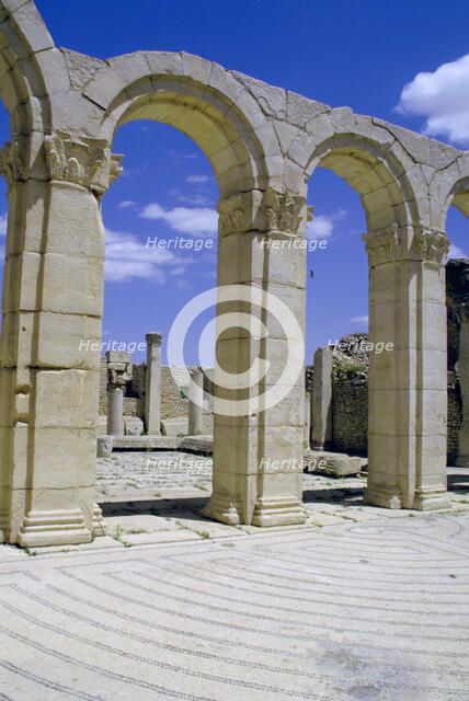 South-east Baths, Maktar, Tunisia. 