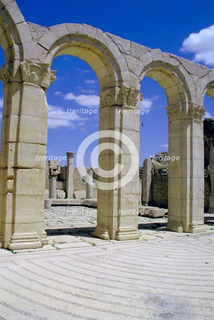 South-east Baths, Maktar, Tunisia.  Creator: Vivienne Sharp.