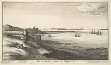South East Corner of Tangier, 1669-73. Creator: Wenceslaus Hollar