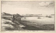 South East Corner of Tangier, 1669-73. Creator: Wenceslaus Hollar