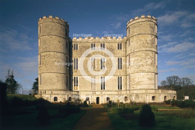 South elevation, Lulworth Castle, Dorset, 1997. Artist: Paul Highnam