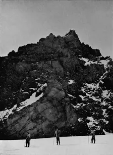 South Fang, Old Crater c1912, (1913). Artist: Raymond E Priestley