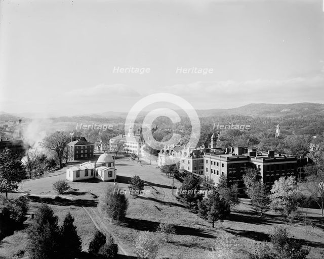South from Bartlett Tower, Dartmouth Park, Hanover, N.H., between 1900 and 1906. Creator: Unknown.
