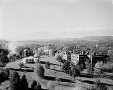 South from Bartlett Tower, Dartmouth Park, Hanover, N.H., between 1900 and 1906. Creator: Unknown