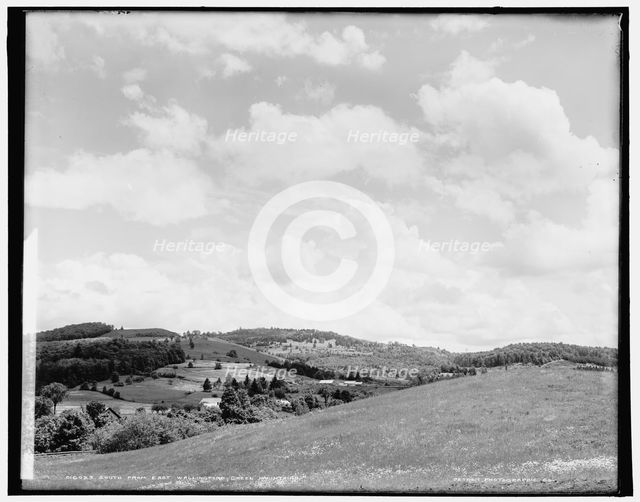 South from East Wallingford, Green Mountains, between 1900 and 1906. Creator: Unknown.