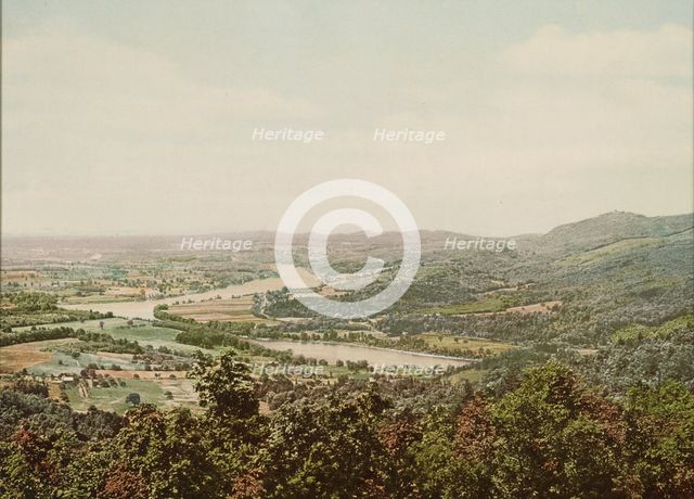 South from Mt. Holyoke, South Hadley, c1900. Creator: Unknown.