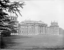 South front of Blenheim Palace, Woodstock, Oxfordshire, 1912. Artist: Henry Taunt