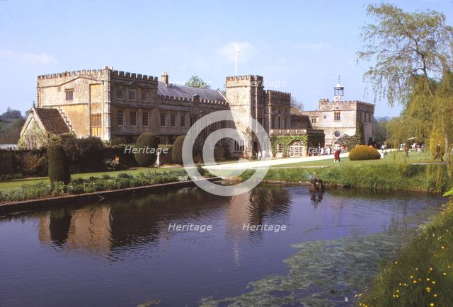 South Front of Forde Abbey, Dorset from the Long Pond, 20th century. Artist: CM Dixon.
