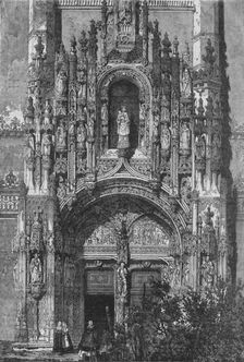 South Front of Monastery of Santa Maria at Belem c1890