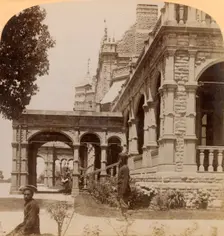 South Front of Viceregal Lodge...at Simla, the charming "Summer Capital" of India 1902. Creator: Underwood & Underwood