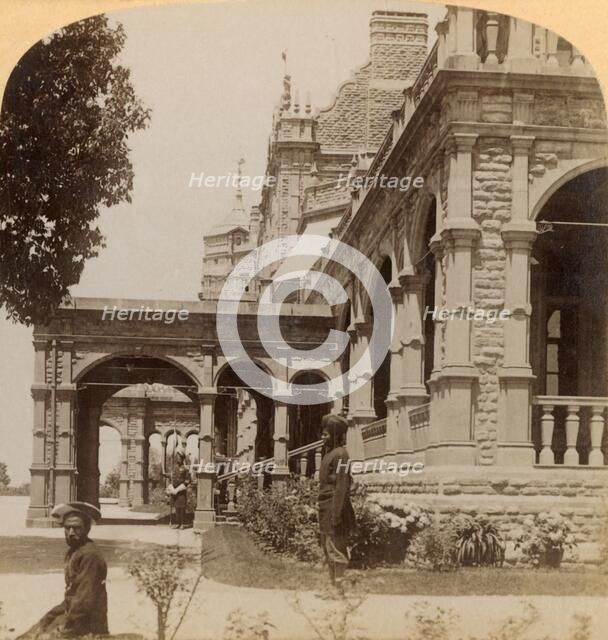 'South Front of Viceregal Lodge...at Simla, the charming "Summer Capital" of India', 1902. Creator: Underwood & Underwood.