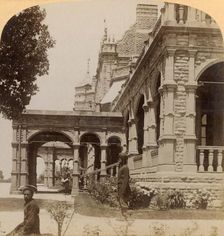 South Front of Viceregal Lodge...at Simla, the charming "Summer Capital" of India 1902. Creator: Underwood & Underwood