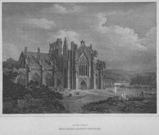 South Front - Melrose Abbey Church 1814. Artist: John Greig