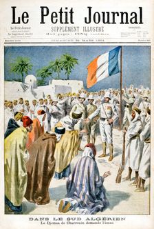South of Algeria, Djemaa de Charrouin asks for mercy, 1901