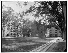 South Middle College, only remaining old building at Yale, between 1900 and 1906. Creator: Unknown