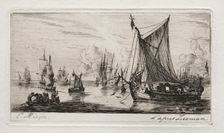 South Sea Fishers, 1850. Creator: Charles Meryon (French, 1821-1868)
