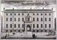 South Sea House, Bishopsgate, City of London, c1750. Artist: Anon