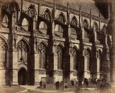 South Side Beverley Minster, 1860. Creator: Col. Alfred Capel-Cure (British, 1826-1896)
