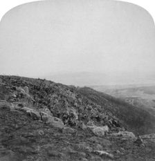 South slope of Spion Kop, South Africa, Boer War, 1901.Artist: Underwood & Underwood