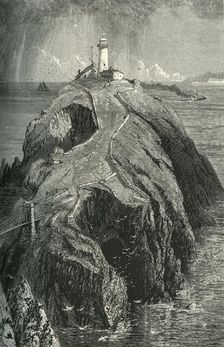 South Stack Lighthouse, Holyhead c1870