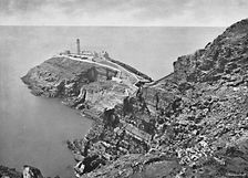 South Stack Lighthouse, Holyhead c1896. Artist: Catherall & Pritchard