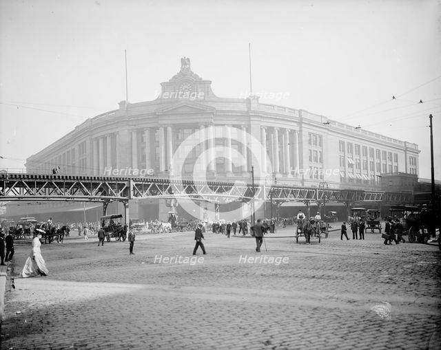South Station, Boston, Mass., c1905. Creator: Unknown.