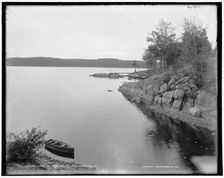 South Point, Raccoon Is., Lake Hopatcong, N.J., between 1890 and 1901. Creator: Unknown