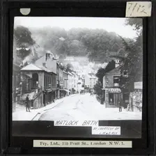 South Parade, Matlock Bath, Derbyshire Dales, Derbyshire, 1920s. Creator: London Midland and Scottish Railway