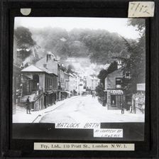South Parade, Matlock Bath, Derbyshire Dales, Derbyshire, 1920s. Creator: London Midland and Scottish Railway