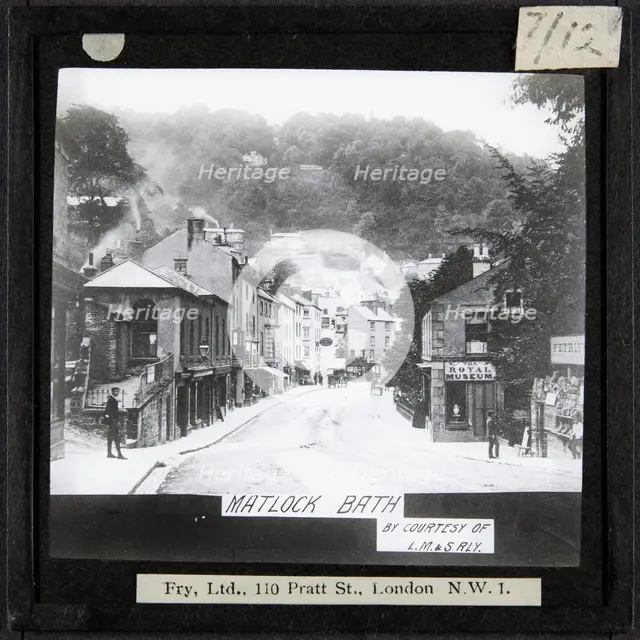 South Parade, Matlock Bath, Derbyshire Dales, Derbyshire, 1920s. Creator: London Midland and Scottish Railway.