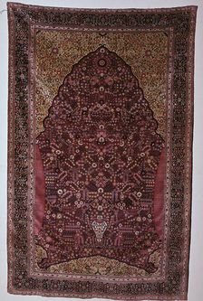 South Persian prayer rug, 18th century