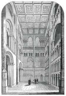 South-west transept of Ely Cathedral, restored, 1845. Creator: Unknown