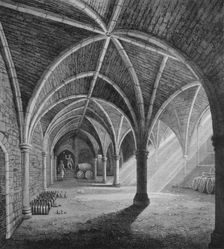 South-west view of Gerrard's Hall, London, c1834 (1906)