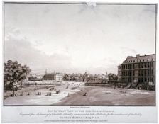 South-west view of Horse Guards, Westminster, London, 1809. Artist: William Fellows