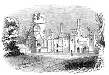 South Winfield manor house, 1844. Creator: Unknown