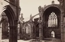 South Transept, Melrose Abbey, between 1870 and 1880. Creator: George Washington Wilson