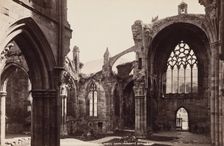 South Transept, Melrose Abbey, between 1870 and 1880. Creator: George Washington Wilson