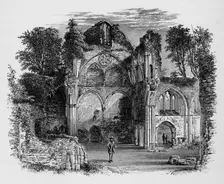 South Transept Netley Abbey, c1880, (1897). Artist: Alexander Francis Lydon