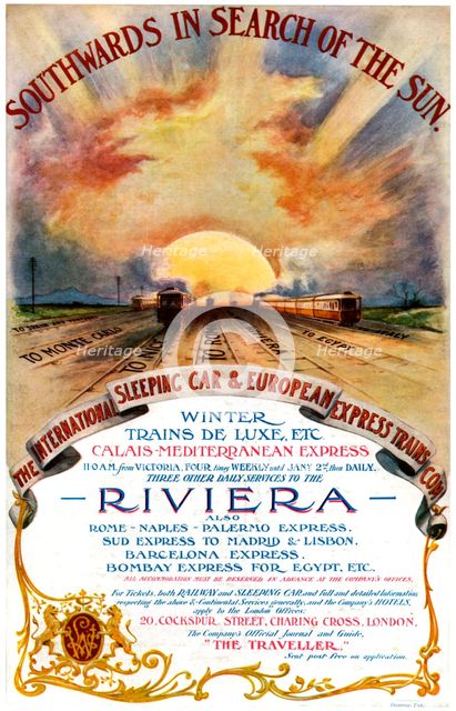 'Southwards in Search of the Sun', 1905.Artist: Bemrose